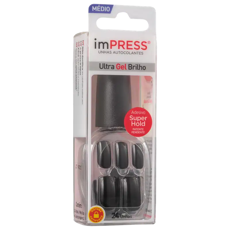 Kiss New York Impress Média All Fired Up - Unhas Postiças
