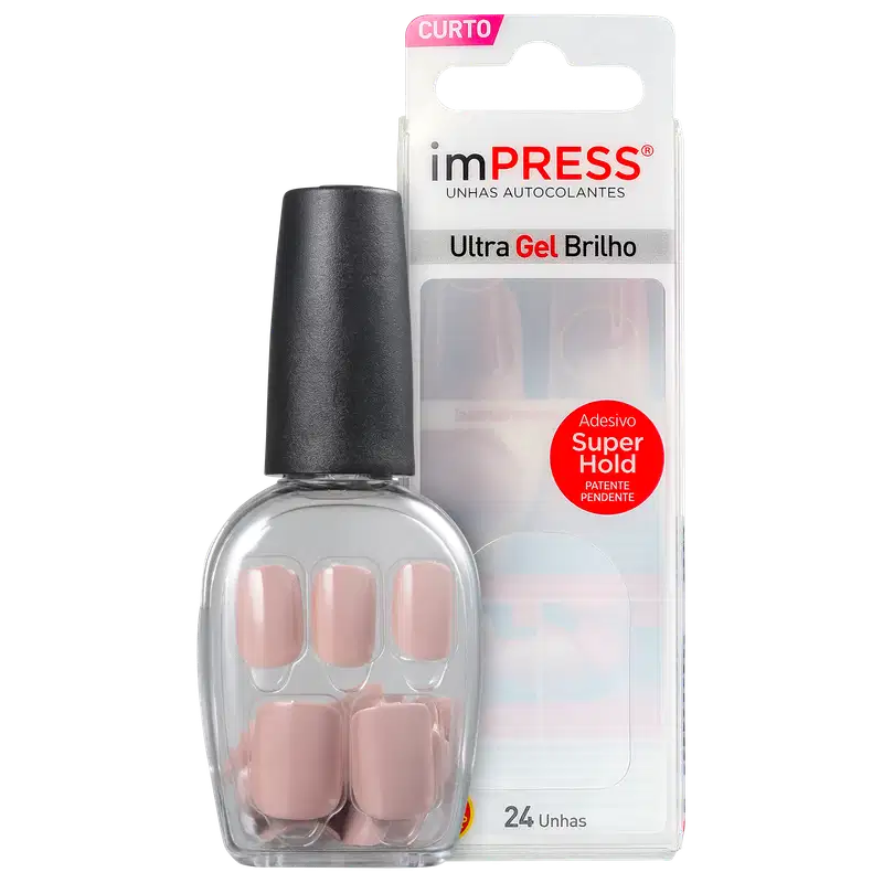 Kiss New York Impress Curta Girlie Girl - Unhas Postiças