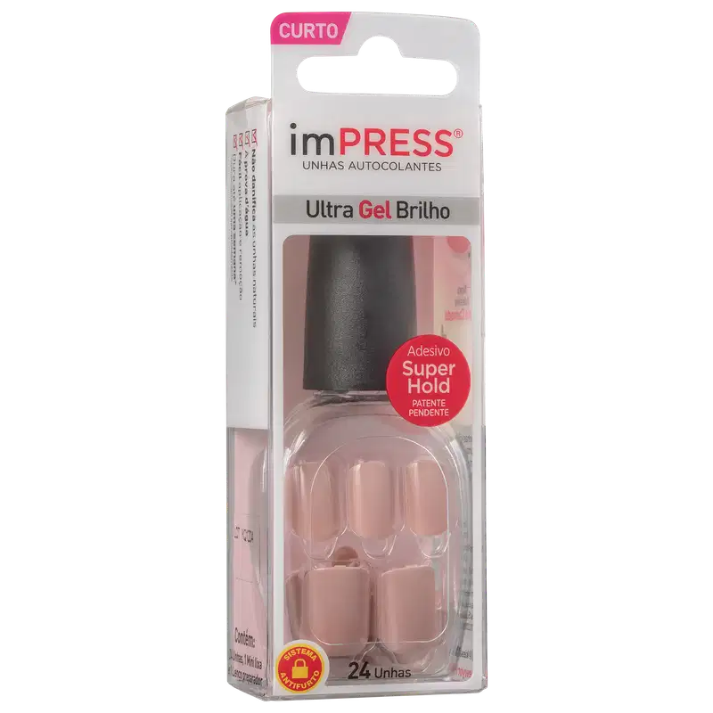 Kiss New York Impress Curta Girlie Girl - Unhas Postiças