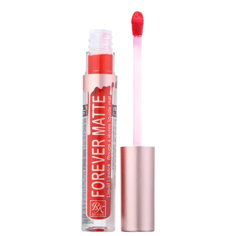 Ruby Kisses Forever Matte Wild Fire - Batom Líquido 3ml