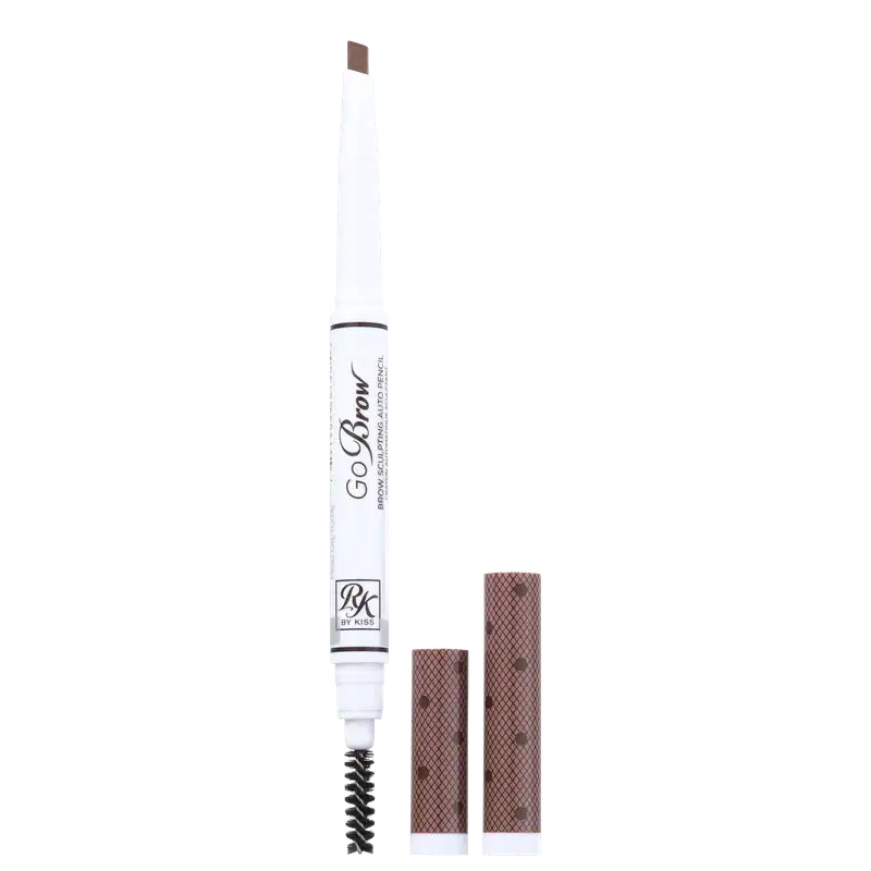 Ruby Kisses GoBrow Eyebrow Sculpting Auto Pencil Rich Chocolate Brown - Lápis para Sobrancelha 0,28g