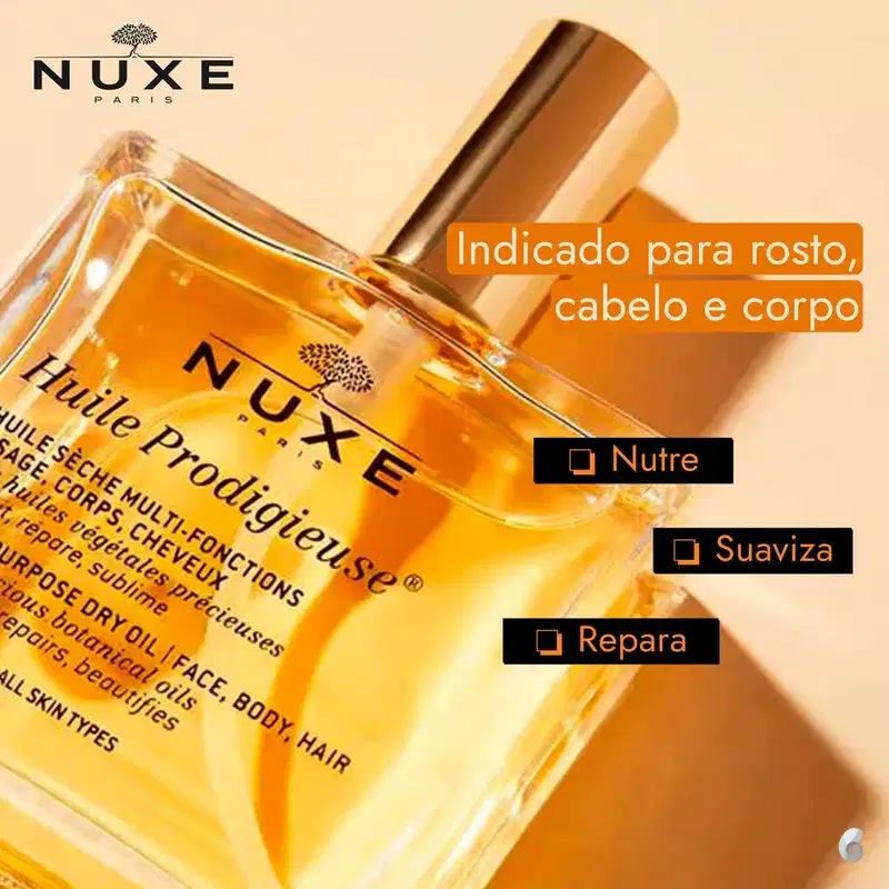 Nuxe Huile Prodigieuse Mini - Óleo Multifuncional 10ml
