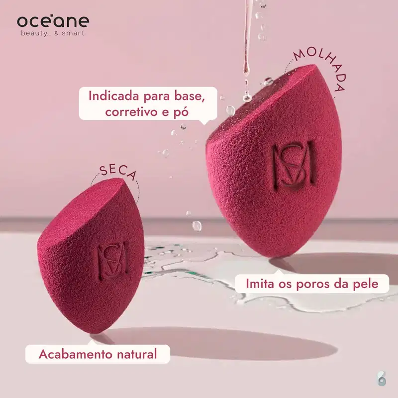 Mariana Saad by Océane Flat Blend - Esponja para Maquiagem