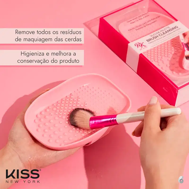 Ruby Kisses Palette - Limpador de Pincéis 74g