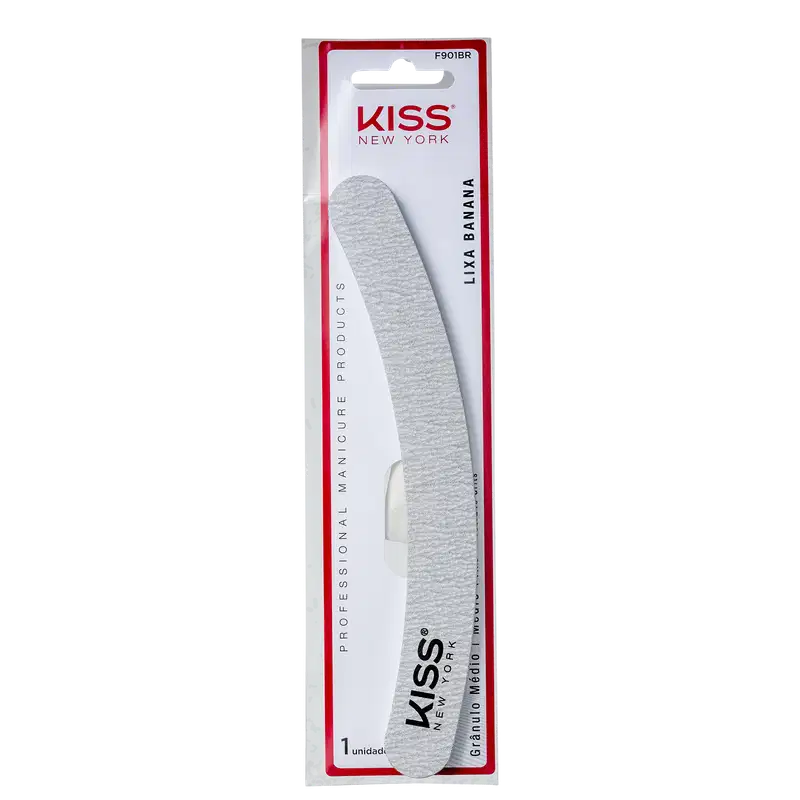 Kiss New York Banana - Lixa de Unha 8g