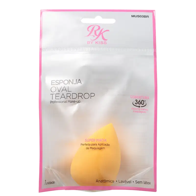 Ruby Kisses Blending Oval Teardrop - Esponja para Maquiagem