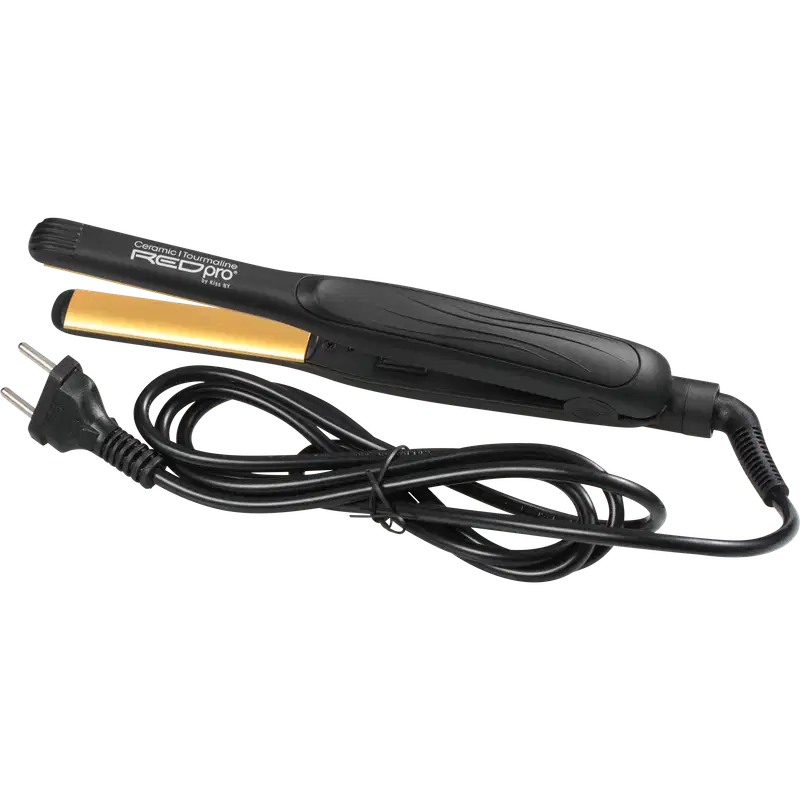 Kiss New York Red Pro Ceramic Tourmaline - Prancha de Cabelo 261g