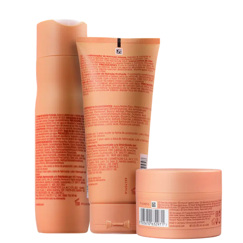 Kit Wella Professionals Invigo Nutri-Enrich Trio (3 Produtos)