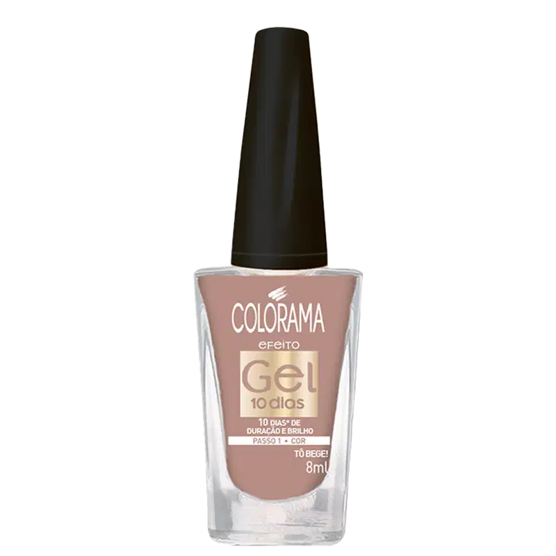 Colorama Efeito Gel Tô Bege! - Esmalte Cremoso 8ml