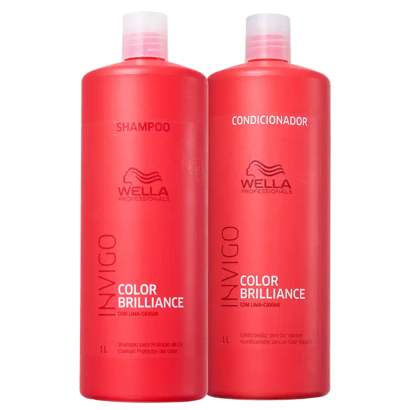 Kit Wella Professionals Invigo Color Brilliance Salon Duo (2 Produtos)