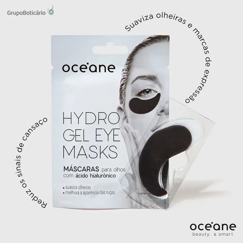 Océane Hydrogel Eye - Máscara para Área dos Olhos (2 Unidades)