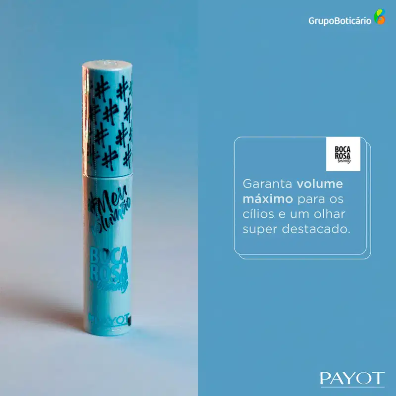 Boca Rosa Beauty by Payot Meu Volumão - Máscara para Cílios 6g