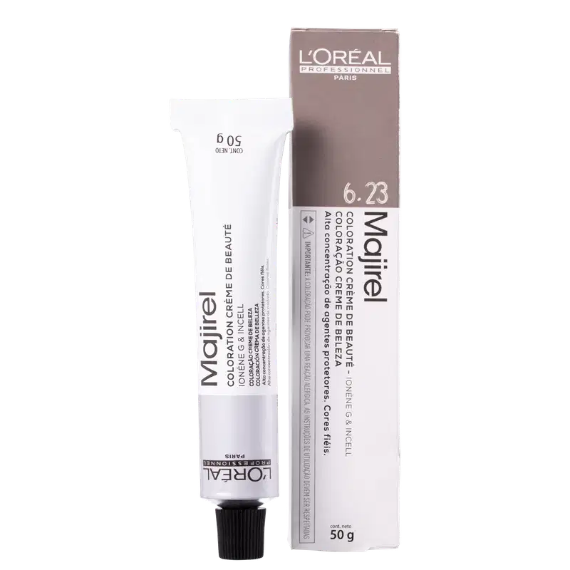 L'Oréal Professionnel Majirel 6.23 Louro Escuro Iris Dourado - Coloração Permanente 50g