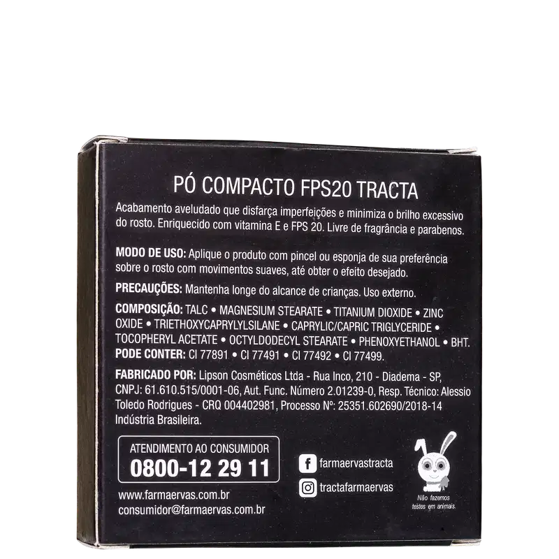 Tracta 01 FPS 20 - Pó Compacto 10g 