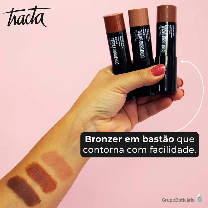 Tracta Contorno Facial Médio 02 - Bronzer 7g
