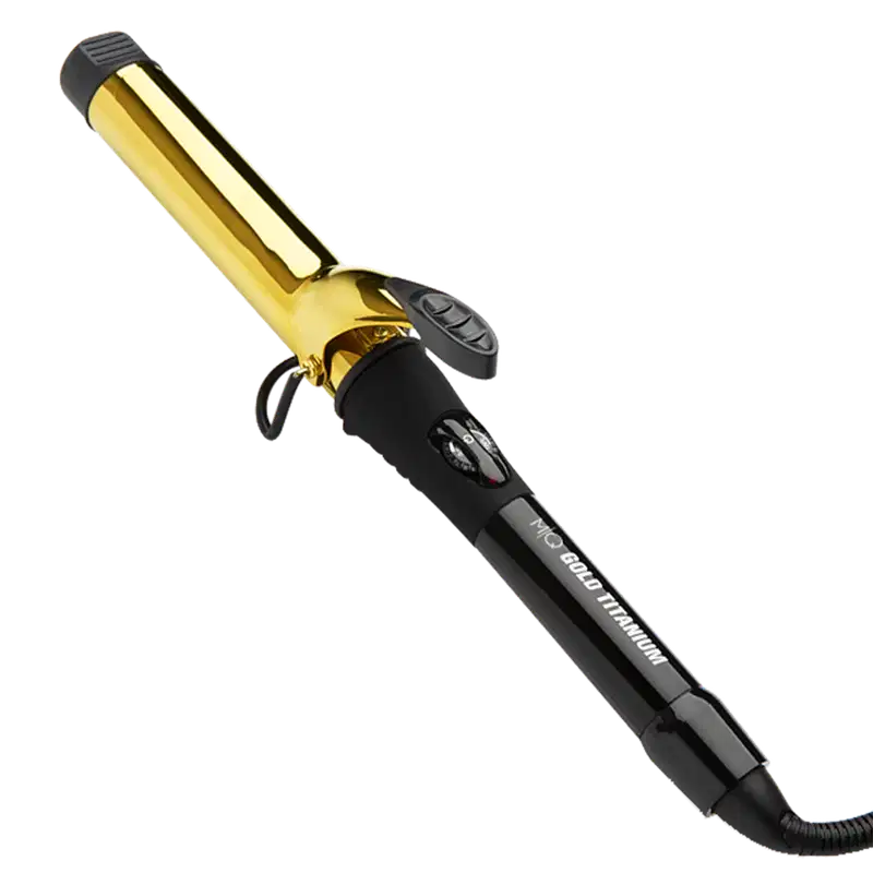 MQ Professional Gold Titanium 32mm - Modelador de Cachos 360g