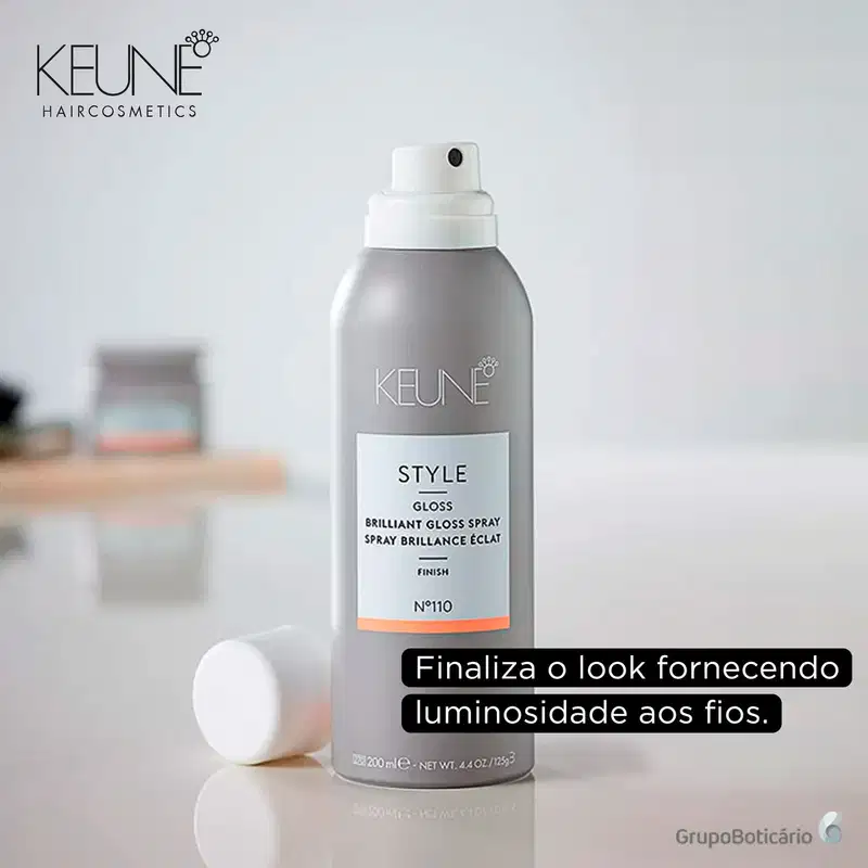 Keune Style Brilliant Gloss - Spray de Brilho 200ml