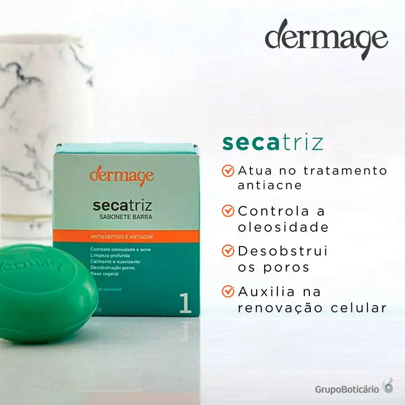 Dermage Secatriz - Sabonete em Barra 90g