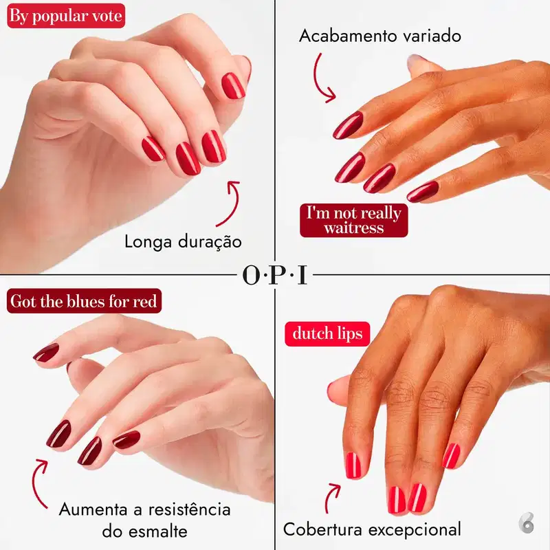 OPI Dutch Tulips - Esmalte Cremoso 15ml