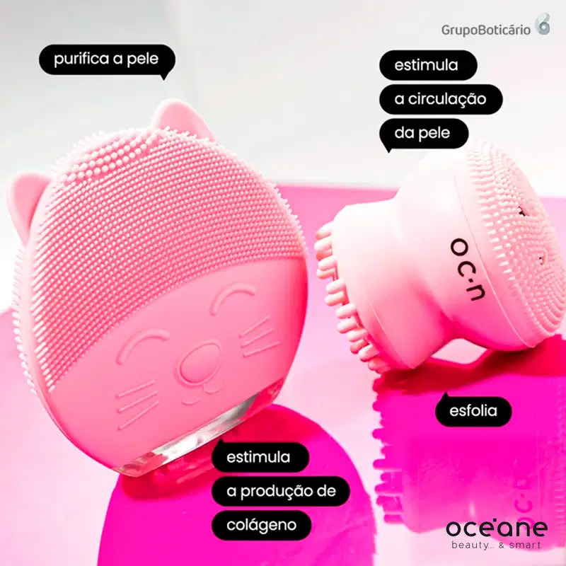 Océane Cat Cleaner - Escova de Limpeza Facial