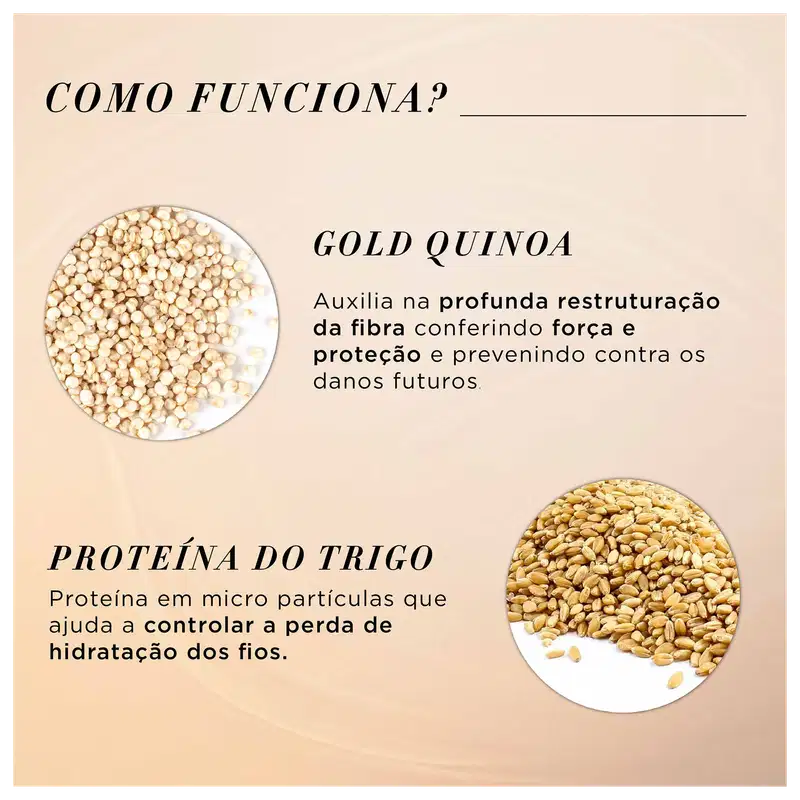 Kit L'Oréal Professionnel Serie Expert Absolut Repair Gold Quinoa + Protein Trio (3 Produtos)
