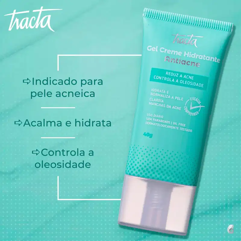 Tracta Antiacne - Hidratante Facial 40g