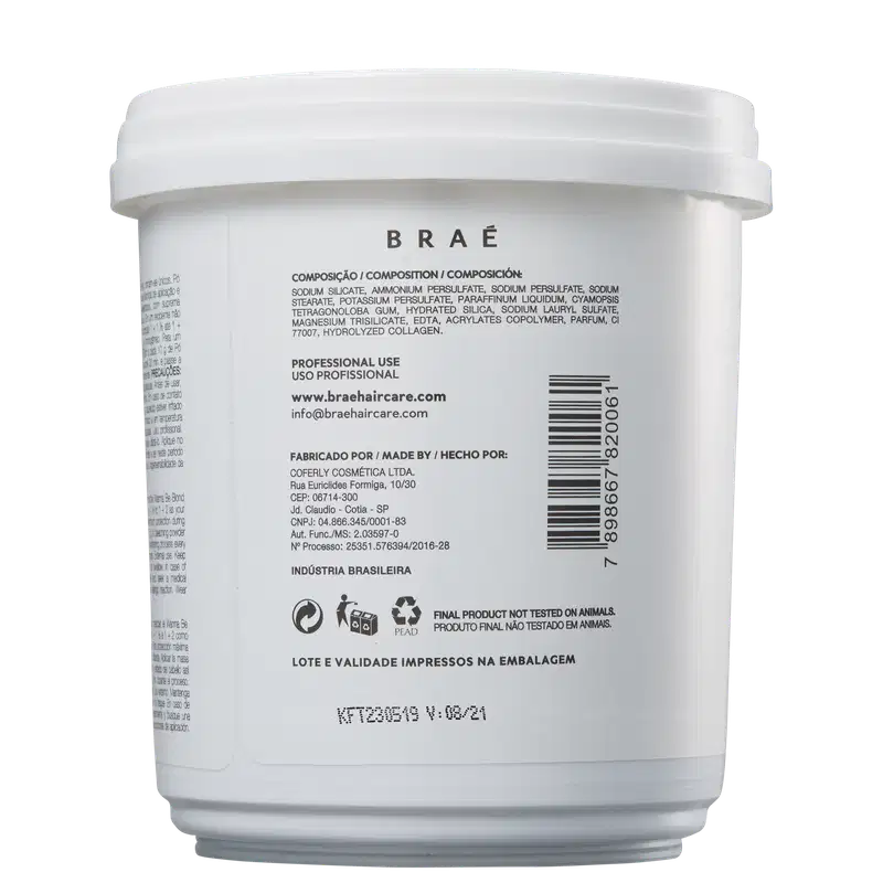 Braé Wanna Be Blond - Pó Descolorante 500g