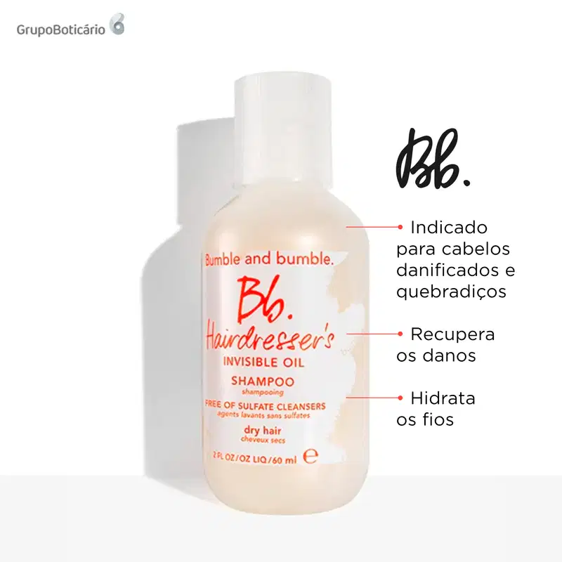 Bumble and Bumble Hairdresser's Invisible Oil - Shampoo 60ml