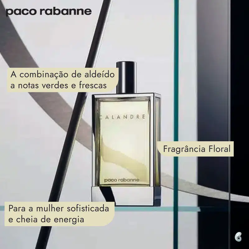 Calandre Rabanne Eau de Toilette - Perfume Feminino 100ml
