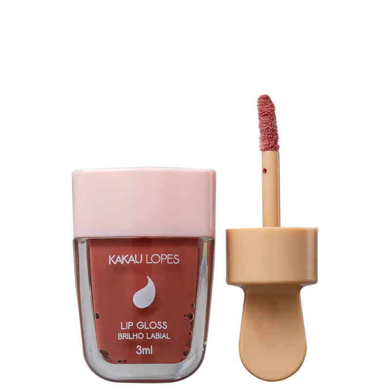 Kakau Lopes Picolips Caramel Love - Gloss Labial 3ml