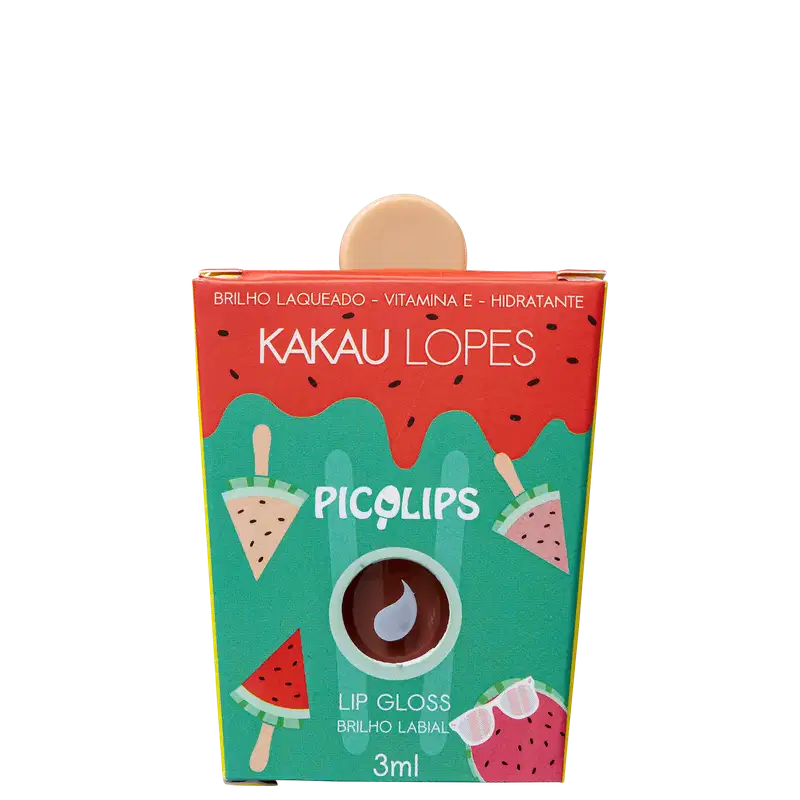 Kakau Lopes Picolips Caramel Love - Gloss Labial 3ml