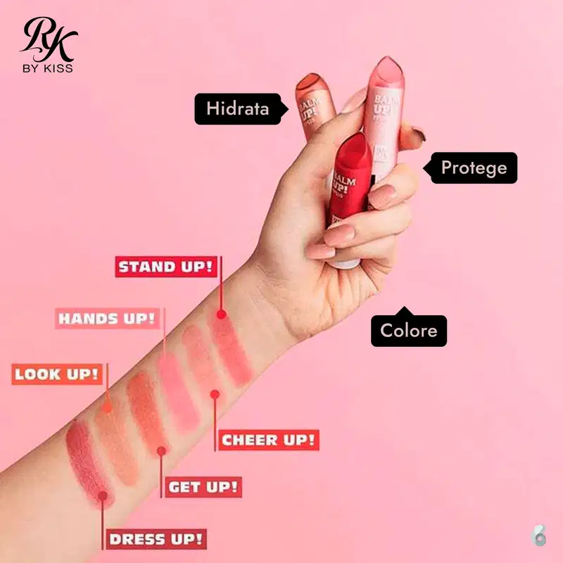 Ruby Kisses Balm Up! FPS10 Hands Up - Balm Labial 4g