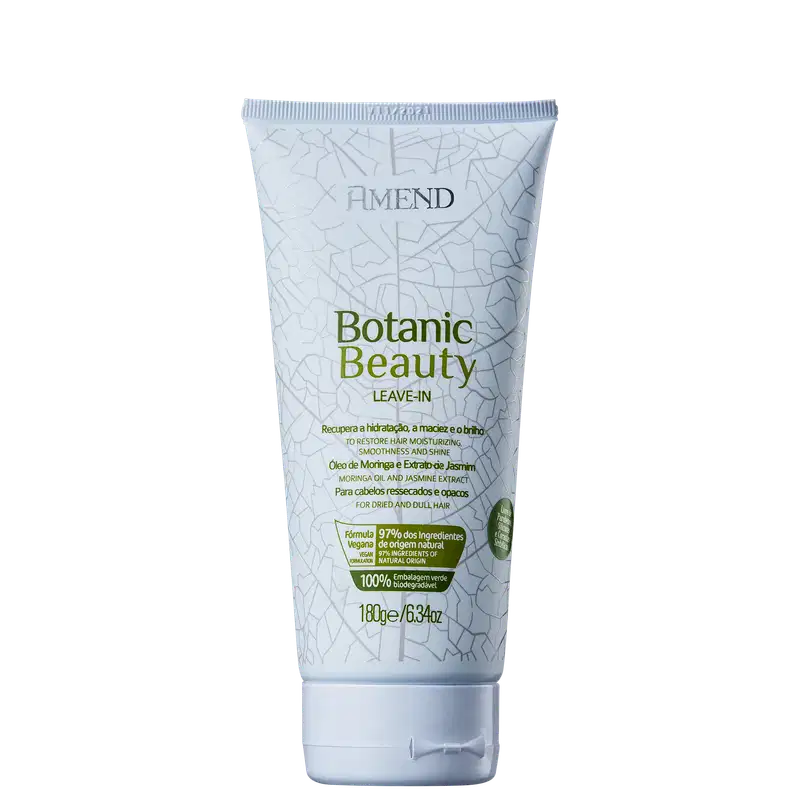 Amend Botanic Beauty Óleo de Moringa & Extrato de Jasmim - Leave-in 180g