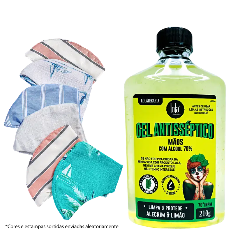 Kit Malwee + Álcool em Gel Lola 210g (7 Produtos)