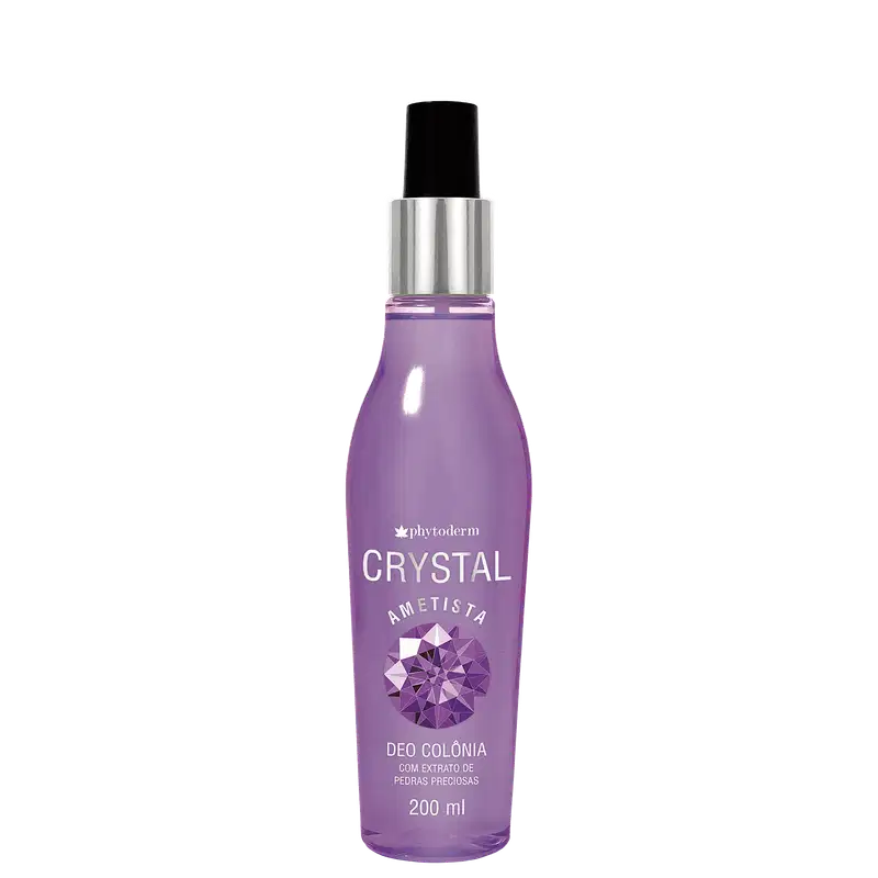 Crystal Ametista Phytoderm Deo Colônia - Body Spray Feminino 200ml