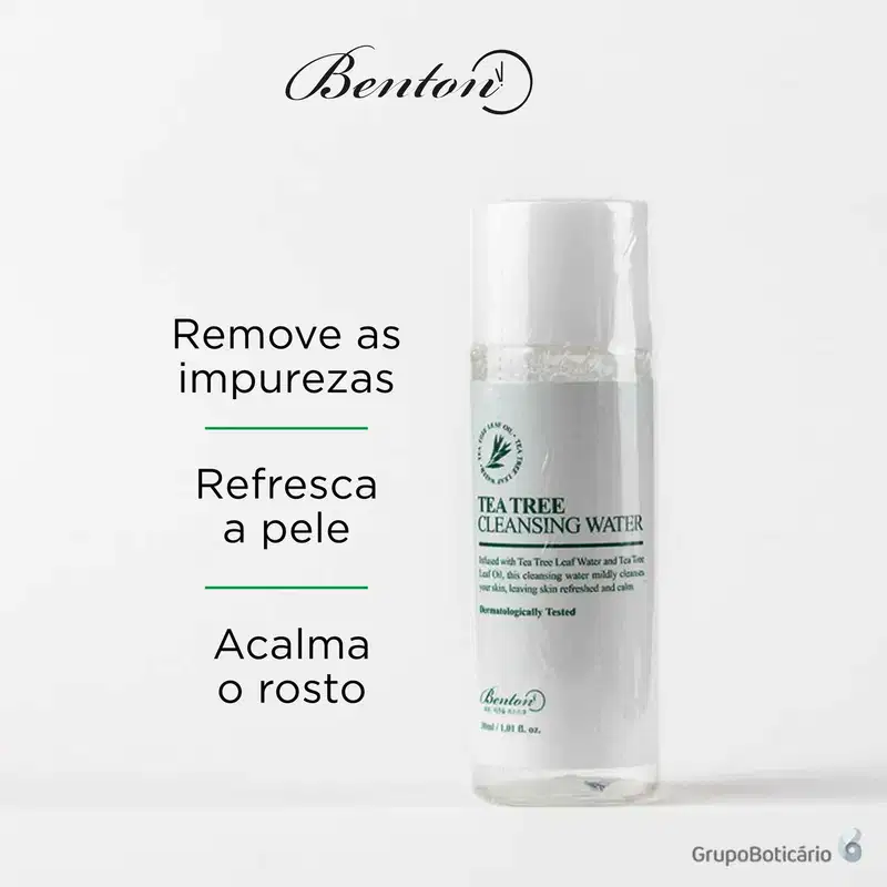 Benton Tea Tree Cleansing Water - Água Micelar 30ml