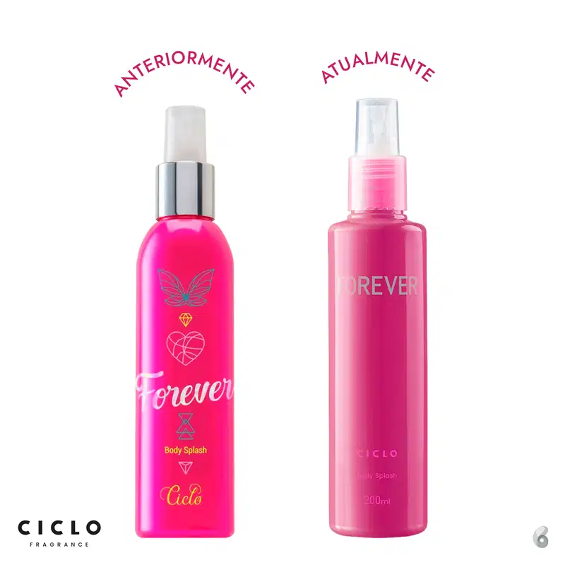 Forever Ciclo Cosméticos Deo Colônia - Body Spray 200ml