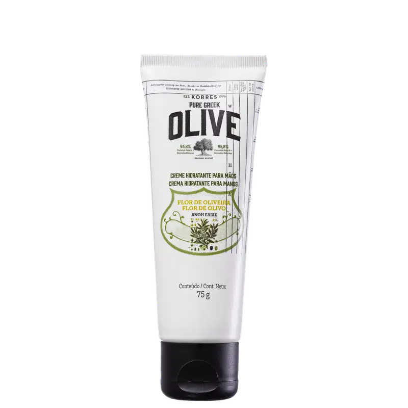 Korres Pure Greek Olive Flor de Oliveira - Creme para as Mãos 75ml