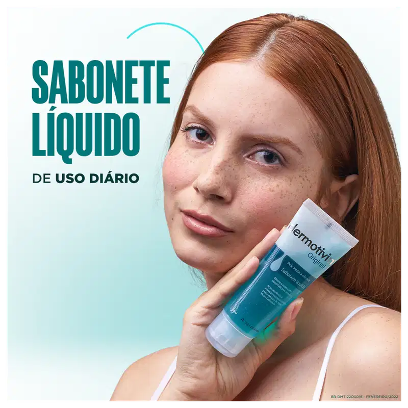 Dermotivin Original Pele Mista - Sabonete Líquido Facial 70ml