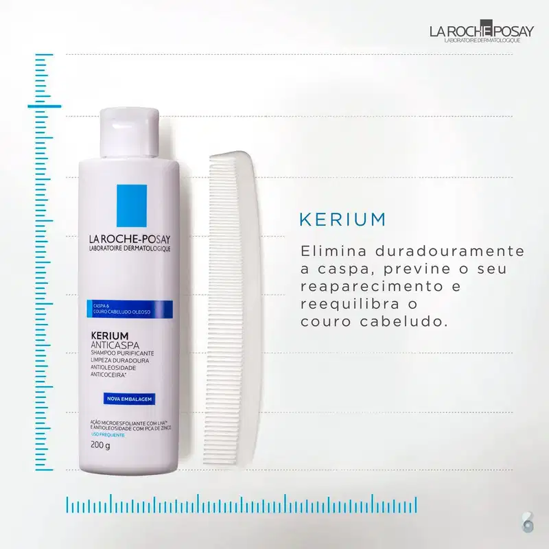La Roche-Posay Kerium - Shampoo Anticaspa 200ml