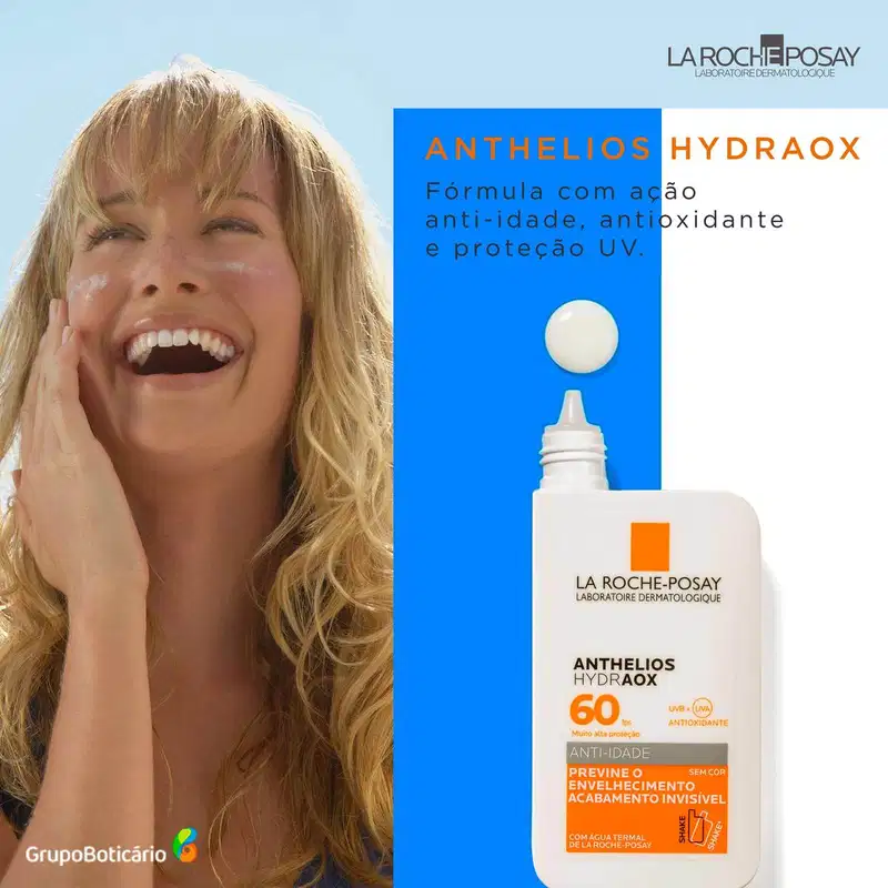 La Roche-Posay Anthelios Hydraox FPS60 - Protetor Solar 50ml