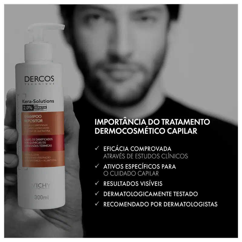 Vichy Dercos Kera-Solutions - Shampoo 300ml