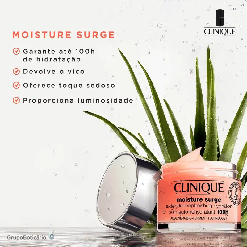 Clinique Moisture Surge ™ 100H - Hidratante em Gel Facial 30ml