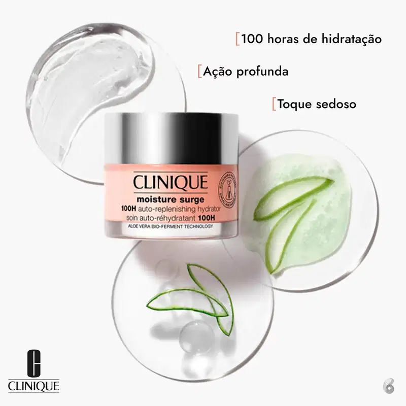 Clinique Moisture Surge ™ 100H - Hidratante em Gel Facial 30ml