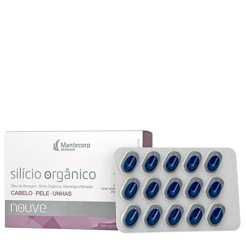Mantecorp Nouve Silício - Suplemento Vitamínico (60 cápsulas)