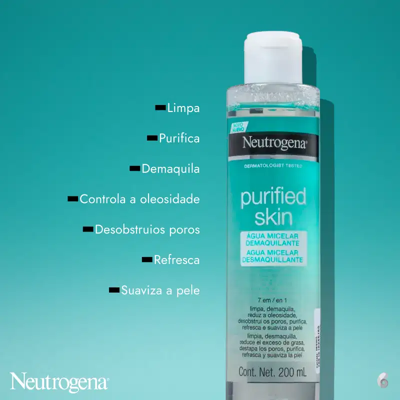 Neutrogena Purified Skin - Água Micelar 400ml