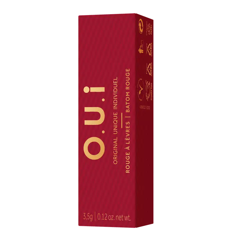 O.U.i Rouge Luxe - Batom 3,5g