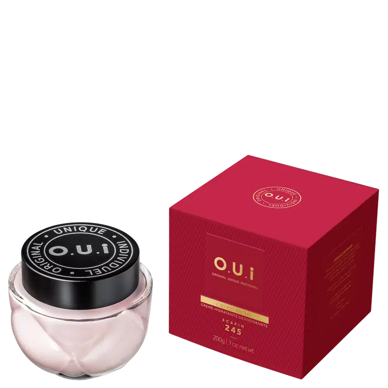 O.U.i Hidratante Desodorante Crème Riche Scapin 245 200G