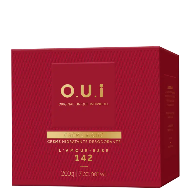 O.U.i L’Amour-Esse 142 - Creme Hidratante Desodorante Corporal 200g