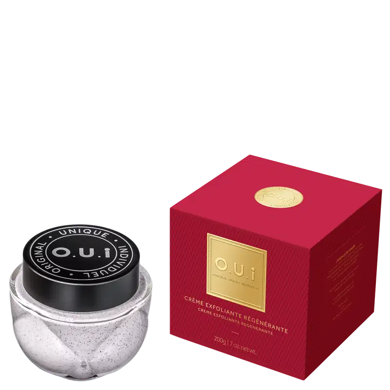 O.U.i Creme Esfoliante Regenerante Rouge Luxe 200g